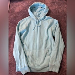 Hollister light blue hoodie
